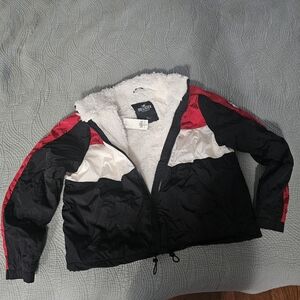 New Womens Girls Hollister jacket shepra jacket size xl extra large